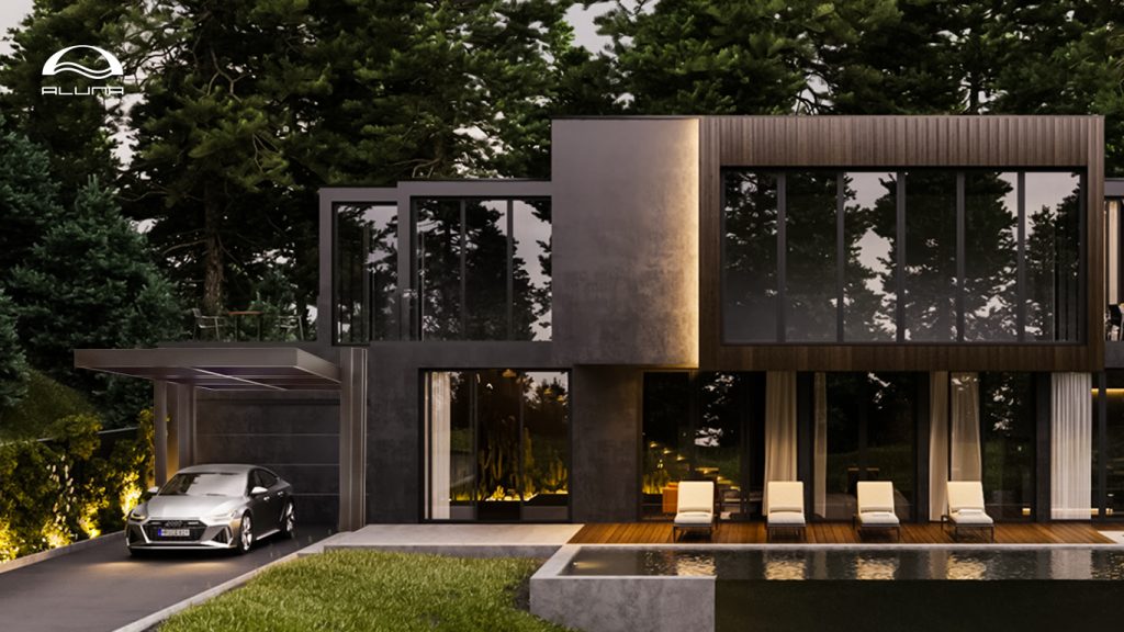 ALUNA® Carport II - Ogrody / Tarasy