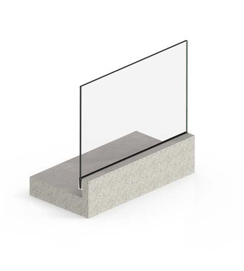 System minimalistycznej balustrady