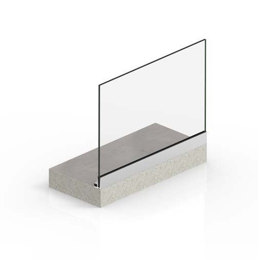 System minimalistycznej balustrady