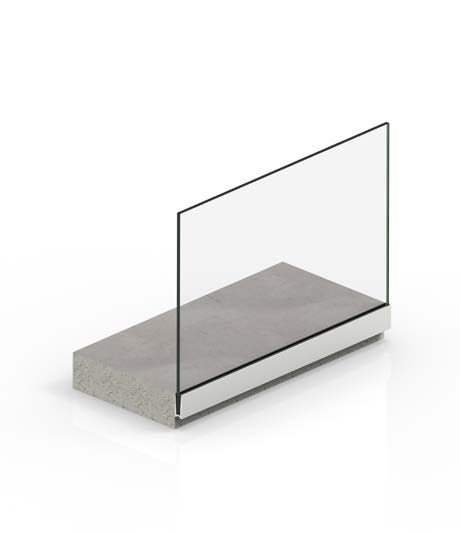 System minimalistycznej balustrady