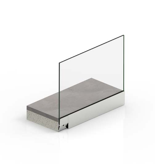 System minimalistycznej balustrady